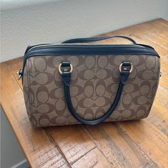 Coach Rowan satchel- light brown - Picture 4 of 6